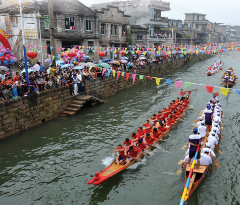 赛龙舟简谱_家乡赛龙舟(2)